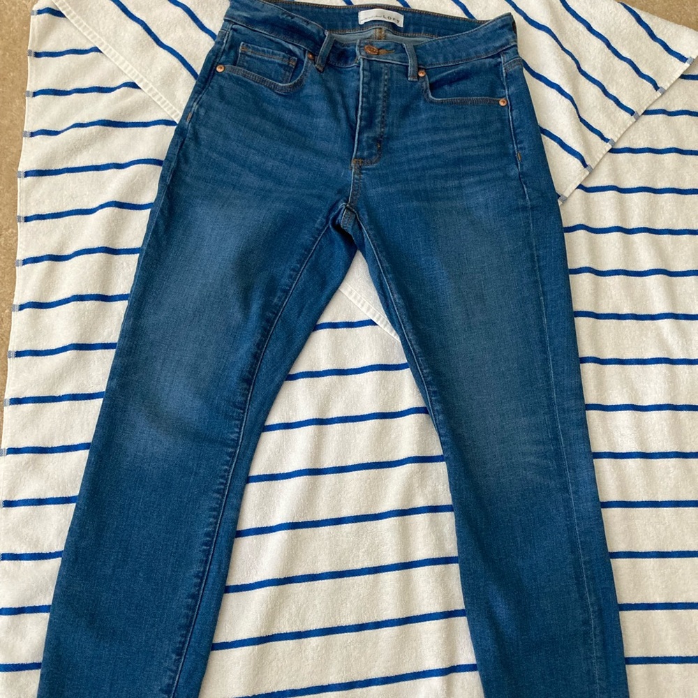 EUC Loft Curvy Skinny Jeans (Size 26/2)